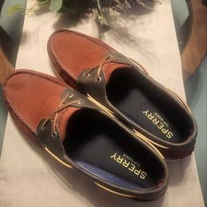 Men's Red Sperry Top-Siders - size 13